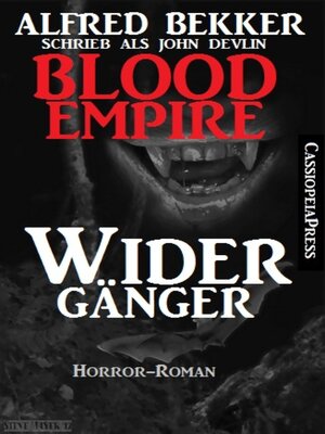 cover image of John Devlin, Blood Empire--Widergänger